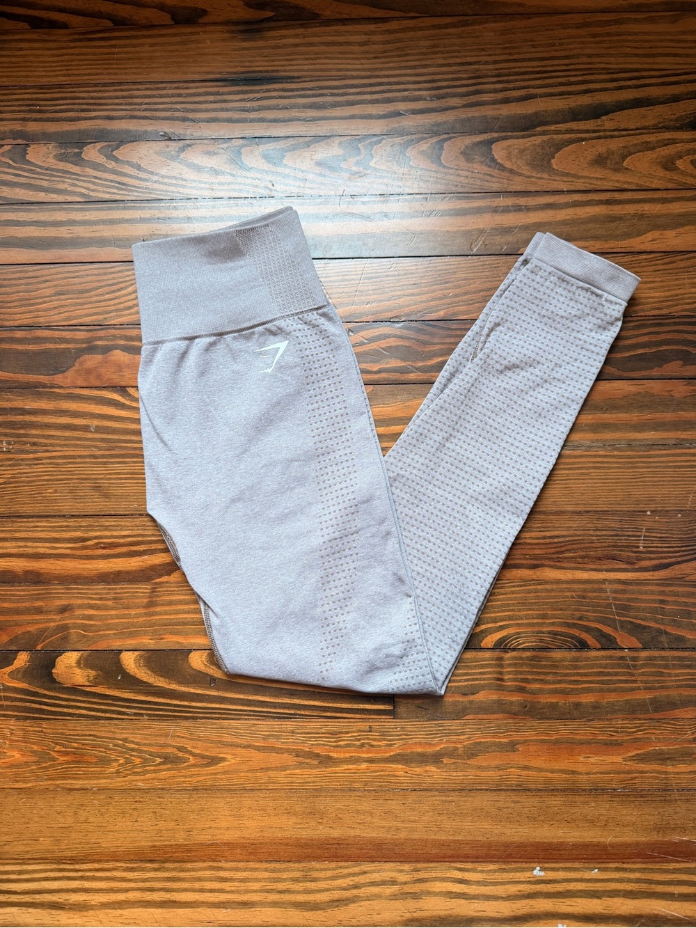 Gymshark Vital Seamless 2.0 High-Waist Leggings - Taupe Marl